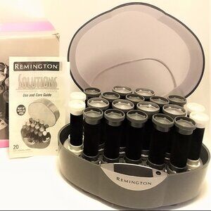 Hot Rollers Velvet Flocked Without Clips Remington Model KF-201  Set of 20 Works